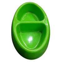 Reddy Green Elevated Double Diner Dog Bowl, 3.75 Cups